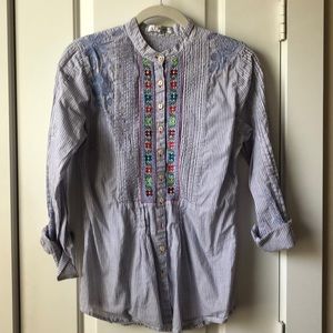 3J Workshop embroidered blouse